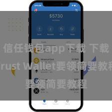 信任钱包app下载 下载Trust Wallet要领简要教程